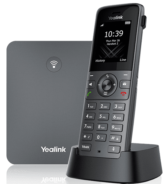 Yealink W73P Kablosuz IP Dect Telefon (W70B Baz ve W73H Dect El Terminali)